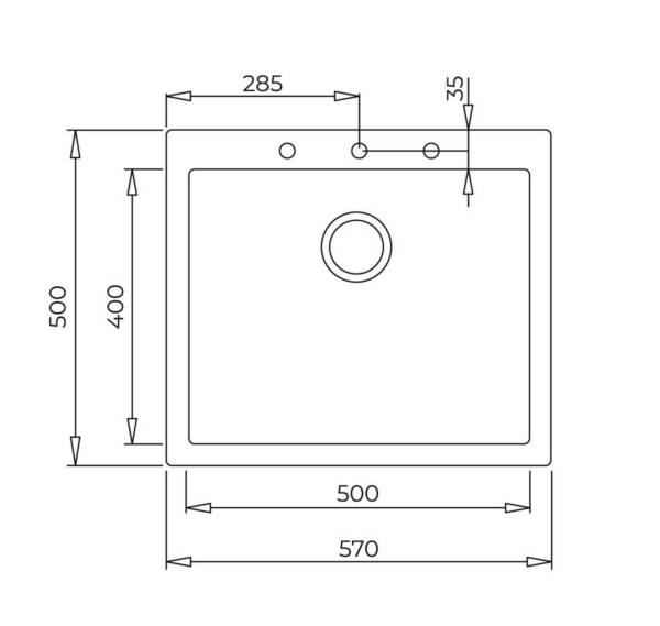 ТЕКА - ForSquare 50.40 TG КРЕМ - Image 2