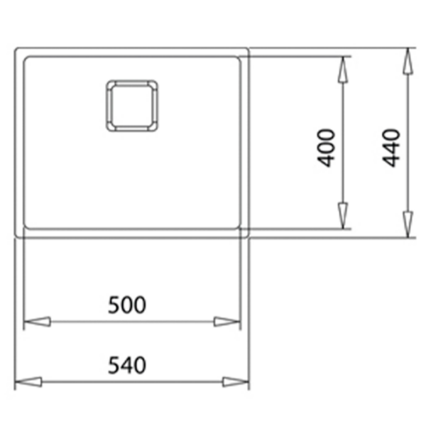 TEKA - мивка FlexLinea RS15 50.40 M-XT 1B МИКРОЛЕН - Image 2