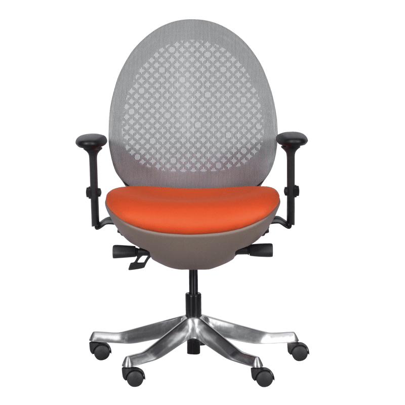 Работен офис стол OVE - оранжев - Image 2