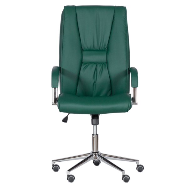 Президентски офис стол Carmen 6500-1 - маслено зелен - Image 2