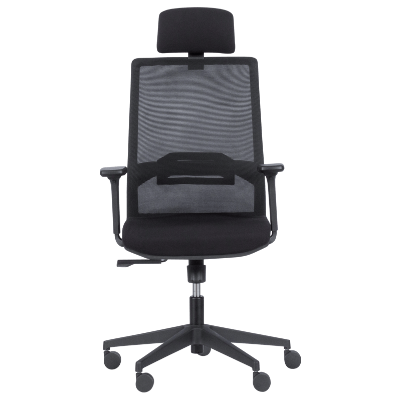 Президентски офис стол Carmen 7566 - черен - Image 2