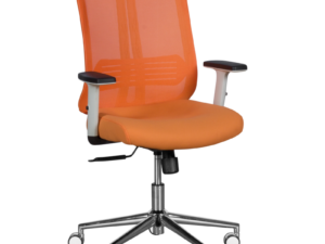 Президентски офис стол LORENA - оранжев