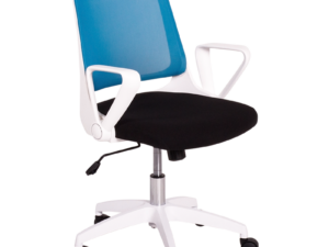 Работен стол Carmen 7033 - синьо - черен