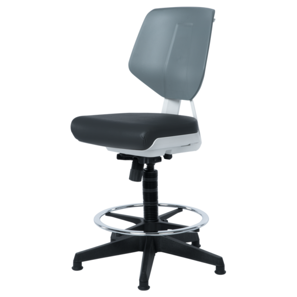 Работен офис стол LAB - черен AS - Image 3