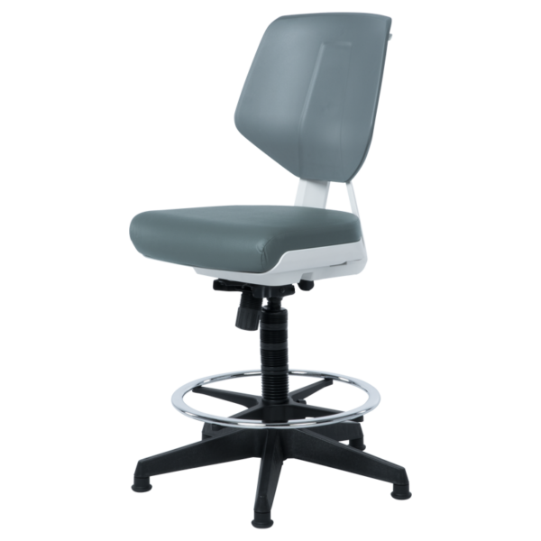 Работен офис стол LAB - сив AS - Image 3
