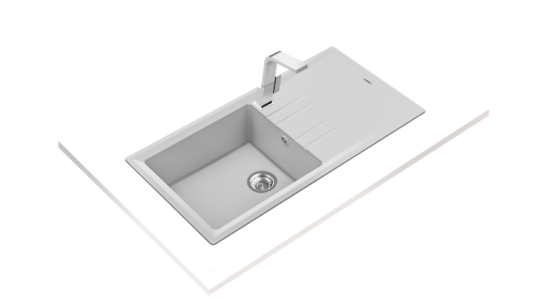 ТЕКА - Stone 60 L-TG БЯЛА - Image 2