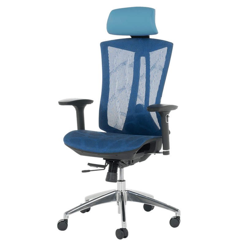 Ергономичен стол Carmen 7577 - син - Image 3