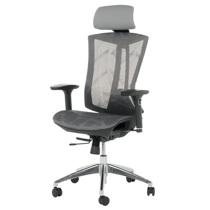 Ергономичен стол Carmen 7577 - сив - Image 3