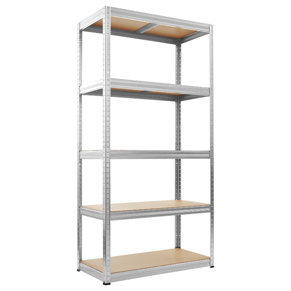Метален стелаж STAR 180х90х35 см, до 350 кг на рафт - бял - Image 3