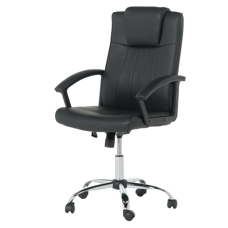 Президентски офис стол Carmen 6076-2 - черен - Image 3