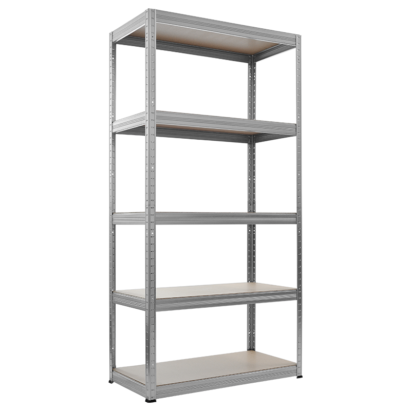 Метален стелаж STAR 180x90x35 см, до 175 кг на рафт - цинк - Image 3