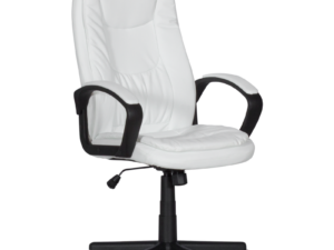 Президентски офис стол Carmen 6682 - бял