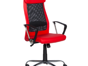 Президентски офис стол Carmen 6184 M - червен