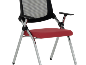 Посетителски стол Carmen 1704 - червен