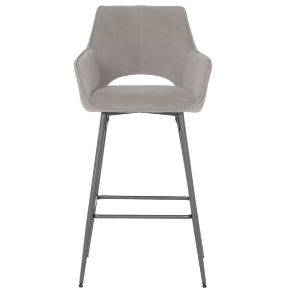 Бар стол TELFORD 2 - светлосив MJ 3 - Image 2