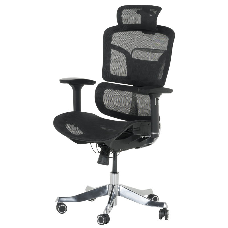 Ергономичен стол Carmen 7902 - черен - Image 3