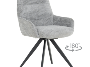 Трапезен стол ASCOT - сив B 90