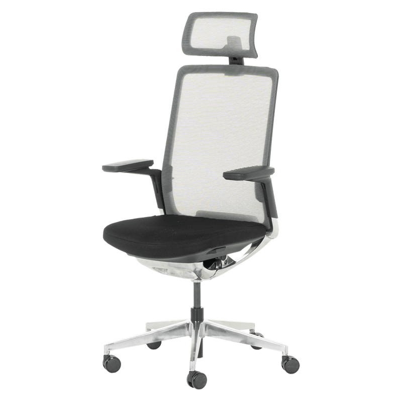 Ергономичен стол Carmen 7573-1 - черен - Image 3