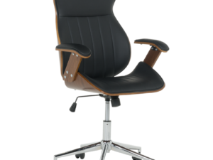 Президентски офис стол Carmen 6408 - орех-черен