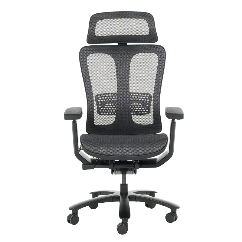 Ергономичен стол NELSON - сив - Image 2