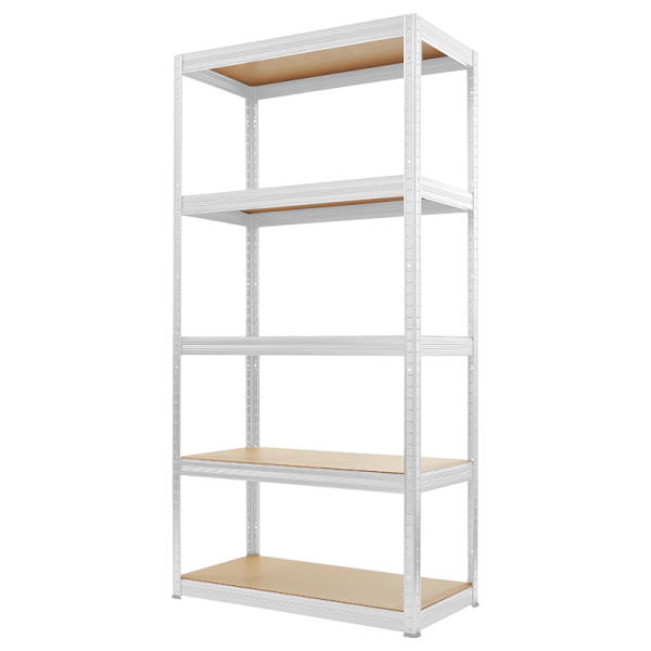 Метален стелаж STAR 180х90х35 см, до 250 кг на рафт - бял - Image 3