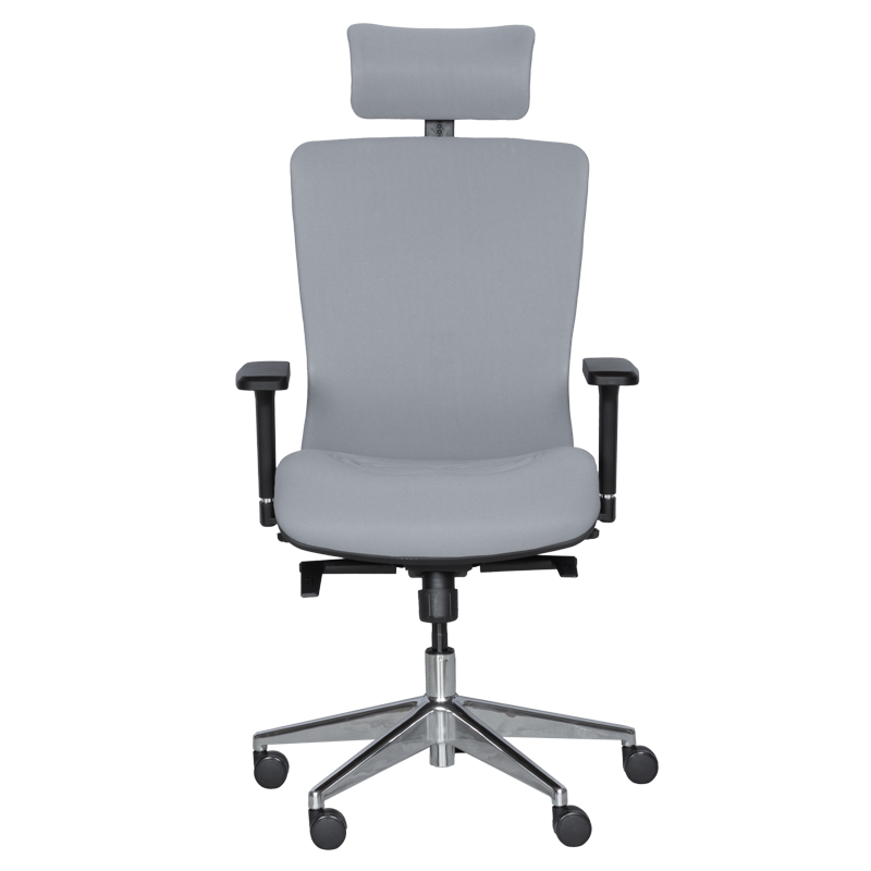 Ергономичен стол COTIA - сив - Image 2