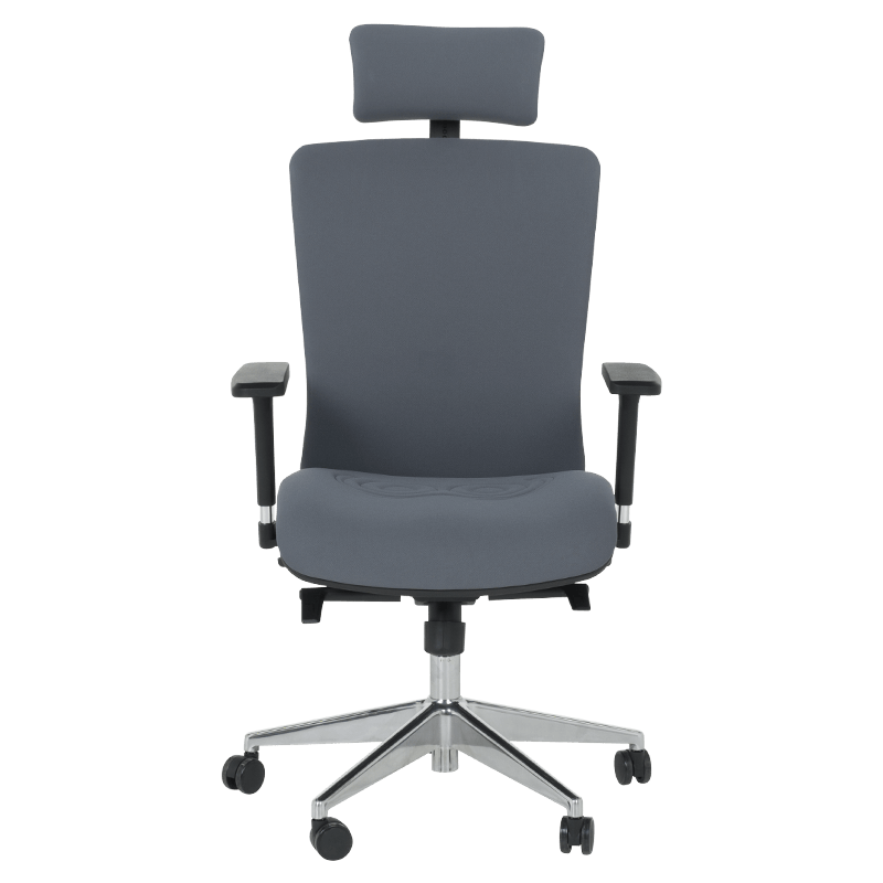 Ергономичен стол COTIA - тъмносив - Image 2