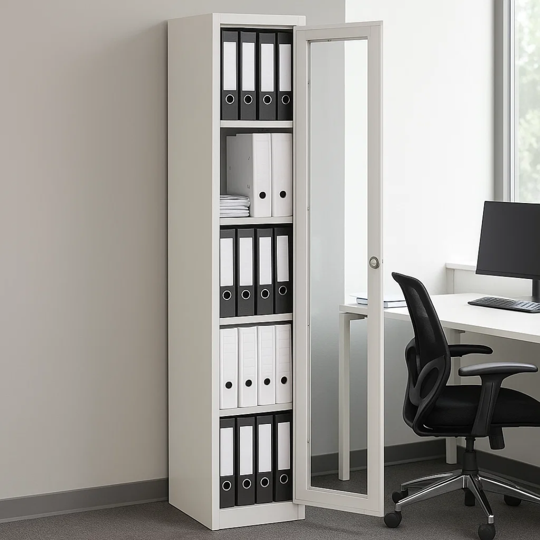 Метален шкаф Carmen CR-1001 L - сив - Image 2