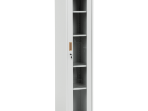 Метален шкаф Carmen CR-1001 L - сив