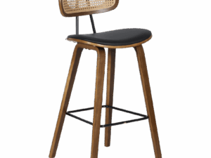 Бар стол Carmen 4029 - орех/черен