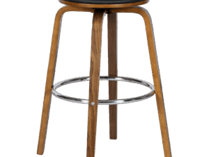 Бар стол Carmen 4030 - орех/черен