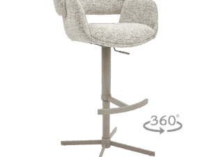 Бар стол PAIDE - бял 29