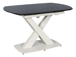 Разтегателна трапезна маса MATEO - черна