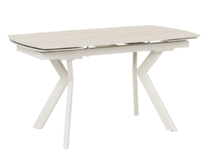Разтегателна трапезна маса SEBASTIAN - крем