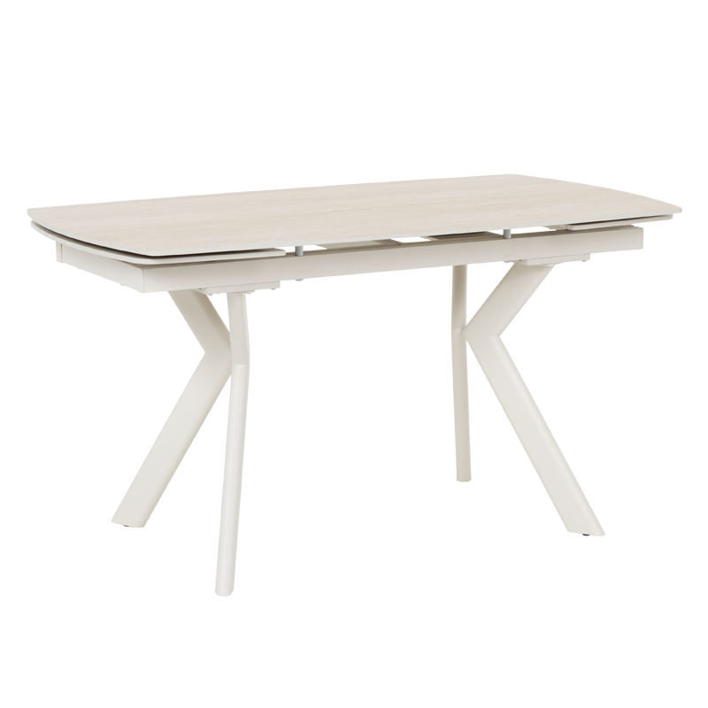 Разтегателна трапезна маса SEBASTIAN - крем