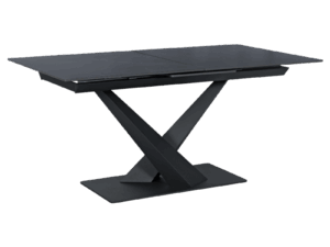 Разтегателна трапезна маса TINACO - черна