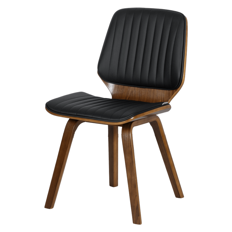 Трапезен стол Carmen 9978 - орех/черен - Image 3