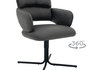 Трапезен стол RAKVERE - тъмносив 11