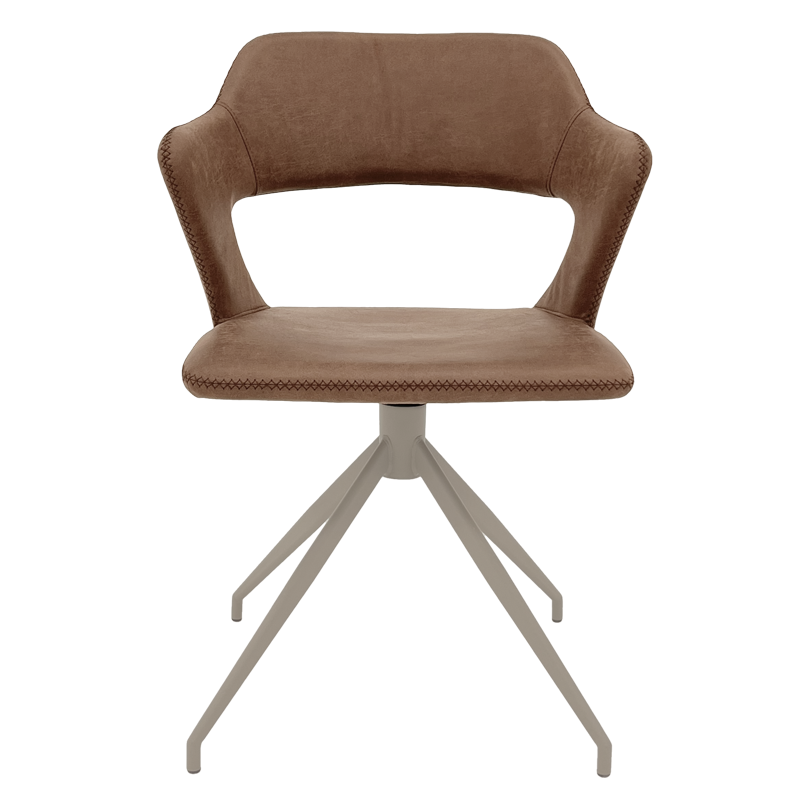 Трапезен стол RAPLA 1 - кафяв 16 - Image 2