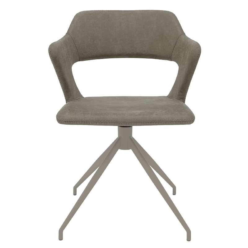 Трапезен стол RAPLA 1 - сив 108 - Image 2