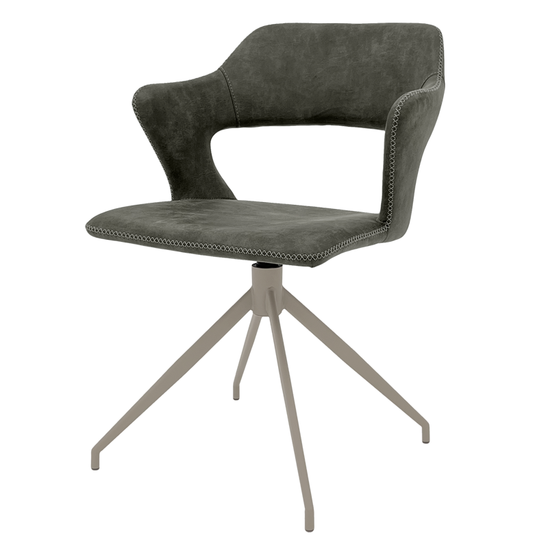 Трапезен стол RAPLA 1 - тъмносив 09 - Image 3