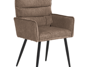 Трапезен стол с подлакътници IKSAN - кафяв R38