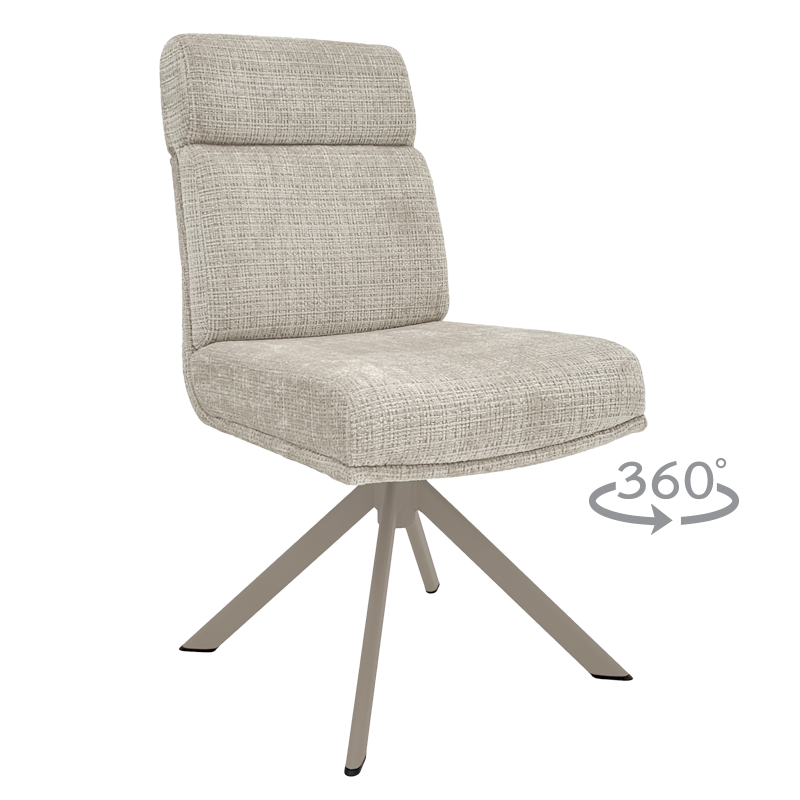 Трапезен стол TURI - крем 02