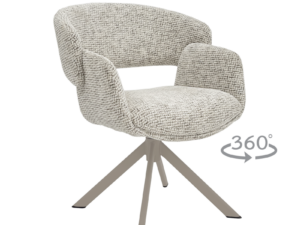 Трапезен стол VORU - бял 29