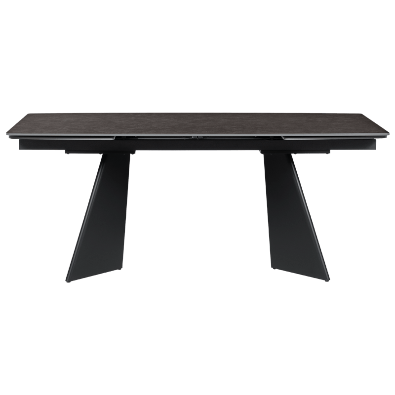Разтегателна трапезна маса CARORA - черна - Image 3