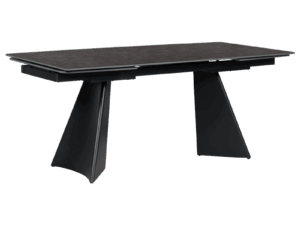 Разтегателна трапезна маса CARORA - черна