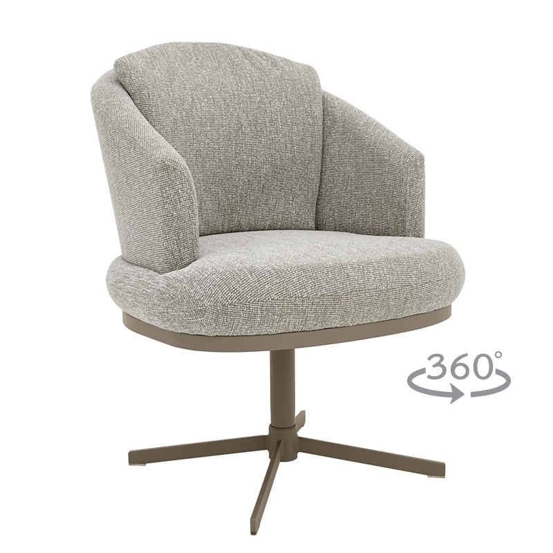 Трапезен стол LIHULA 5 - сив 01