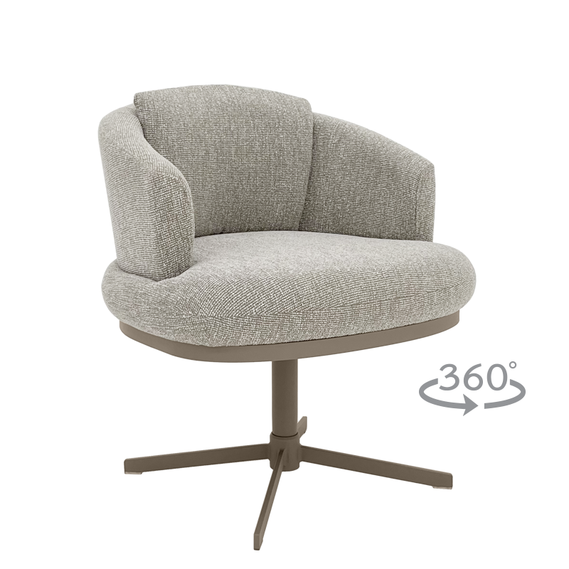 Трапезен стол RAPINA 5 - сив 01