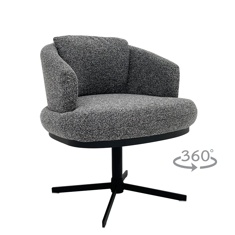 Трапезен стол RAPINA - черен 460