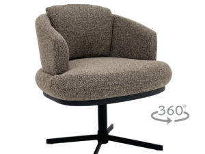 Трапезен стол RAPINA - кафяв 400